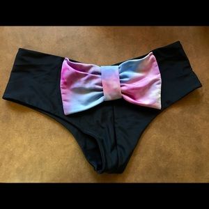 Handmade Cheeky Bow Swim/Rave/Festival bottom